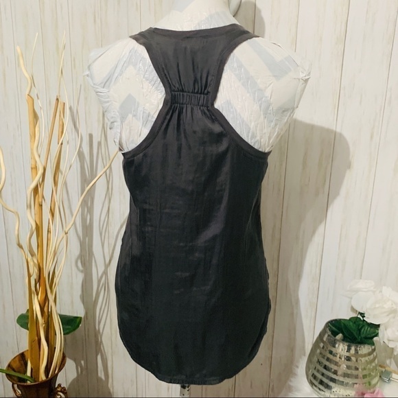 EXPRESS Sequin Racer back Tank top size small - Picture 5 of 8